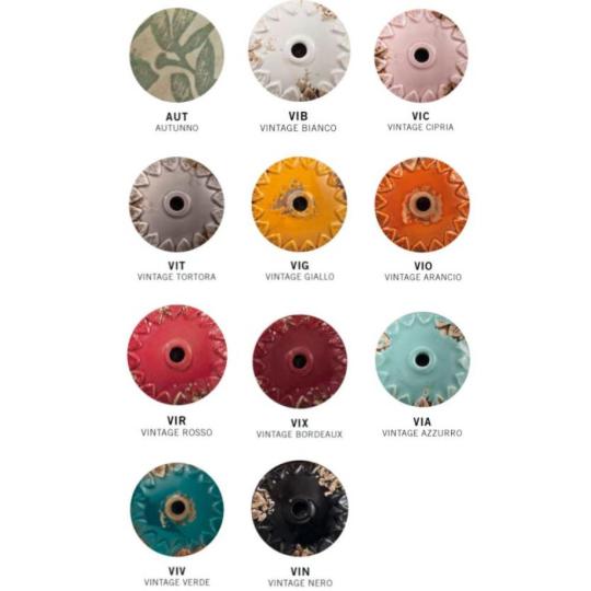 narancssarga vintage retro fuggesztek lampa mennyezeti vilagitas konyha nappali etkezo asztal fole rusztikus szines klasszikus keramia kezzel keszitett lameridiana lampak lakberendezes szinek.jpg